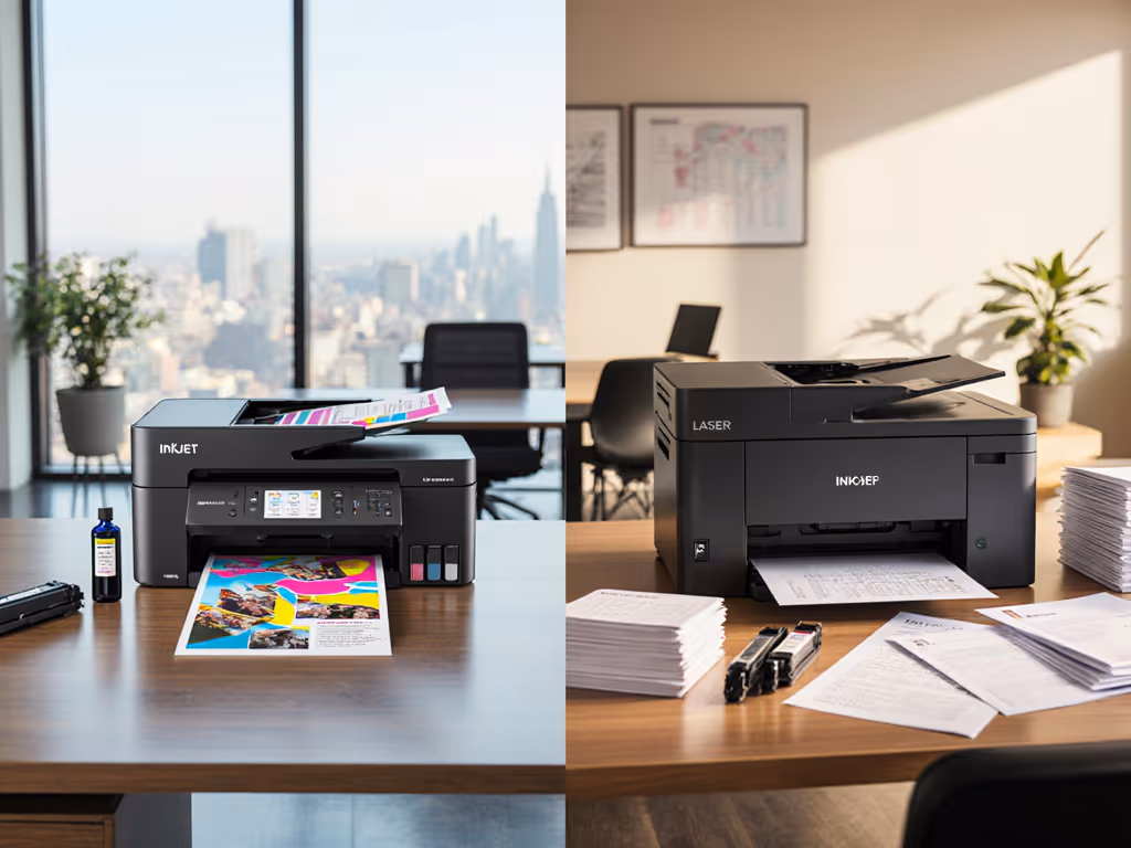 Inkjet vs Laser Printer: Real Cost Analysis for Offices