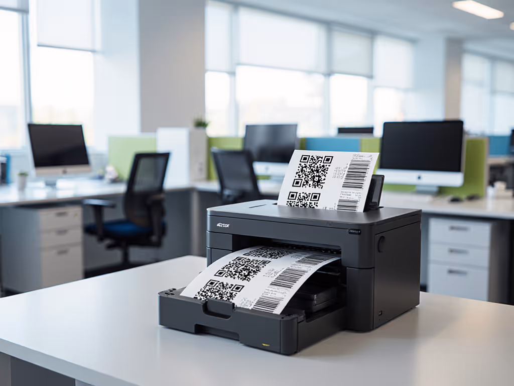 QR vs Barcode Printer Accuracy: Office Workflow Proof
